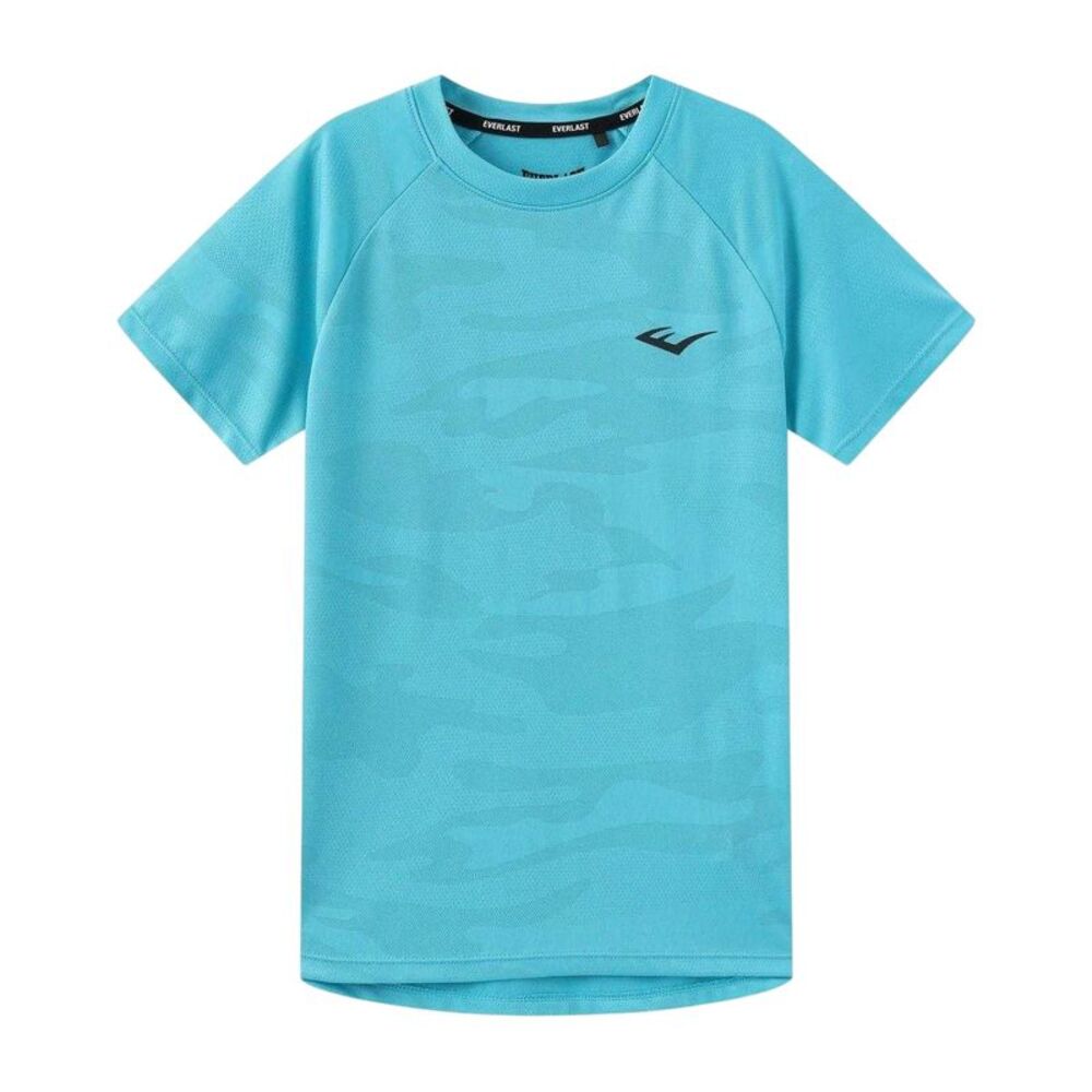 Everlast Childrens/Kids Flex Logo T-Shirt / Cyan/Blue